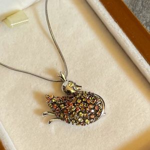 🎄 NIB 925 Italy Bird pendant with chain
